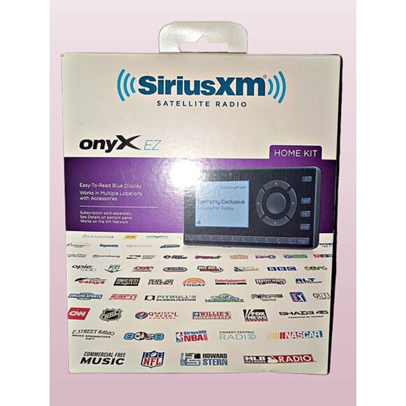 Sirius XM XEZ1H1 Onyx EZ Satellite Radio Home Kit New Open Box - Picture 1 of 5